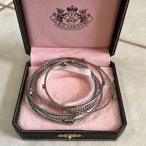 Juicy Couture, set of 5 Bangles!